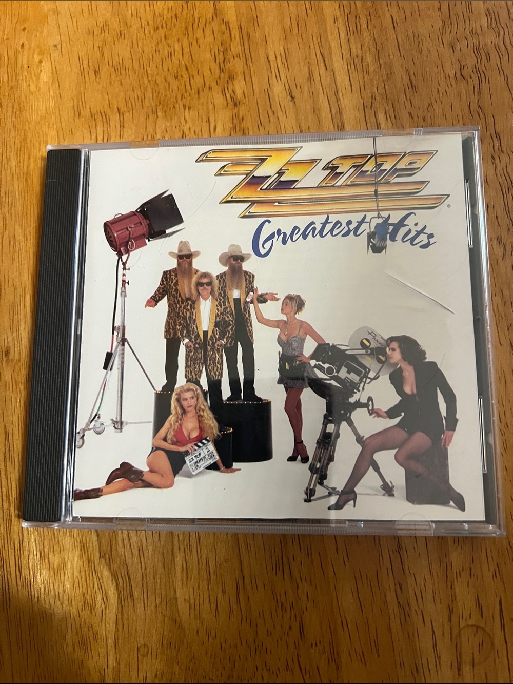 ZZ Top Greatest Hits CD - White Cover
